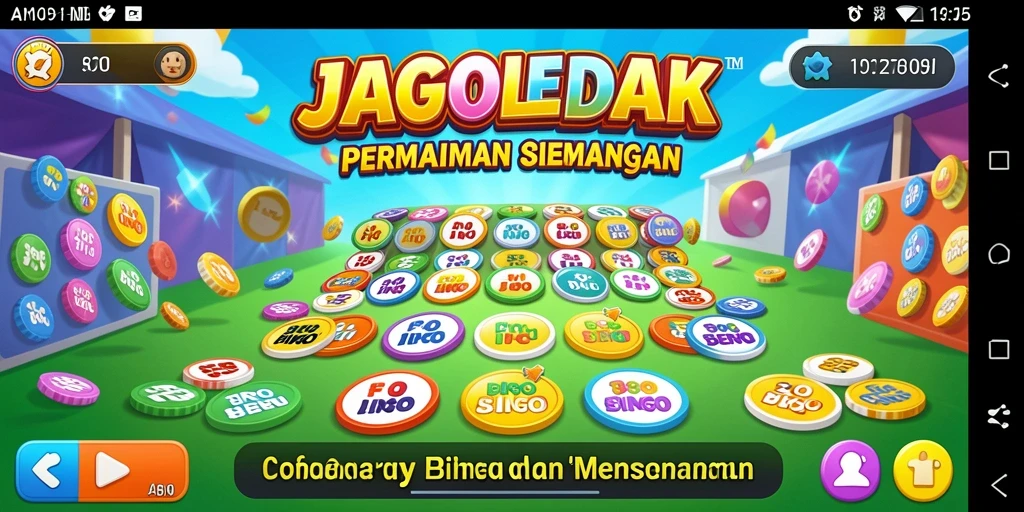 Tampilan screenshot permainan Bingo JAGOLEDAK yang seru dan menarik.