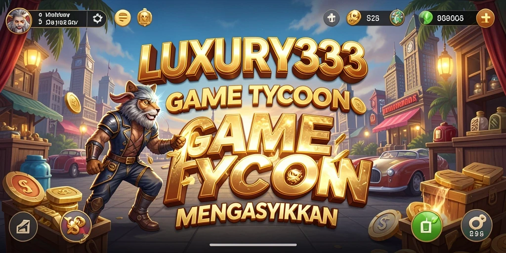 Tampilan gameplay LUXURY333 dengan elemen Tycoon yang menarik.