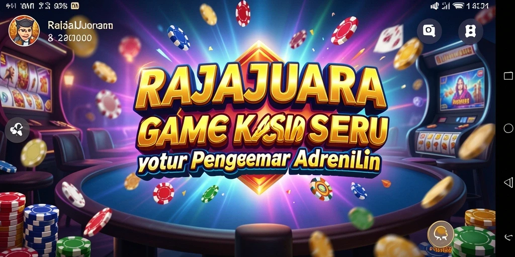 Tampilan gameplay seru di aplikasi Kasino RAJAJUARA.